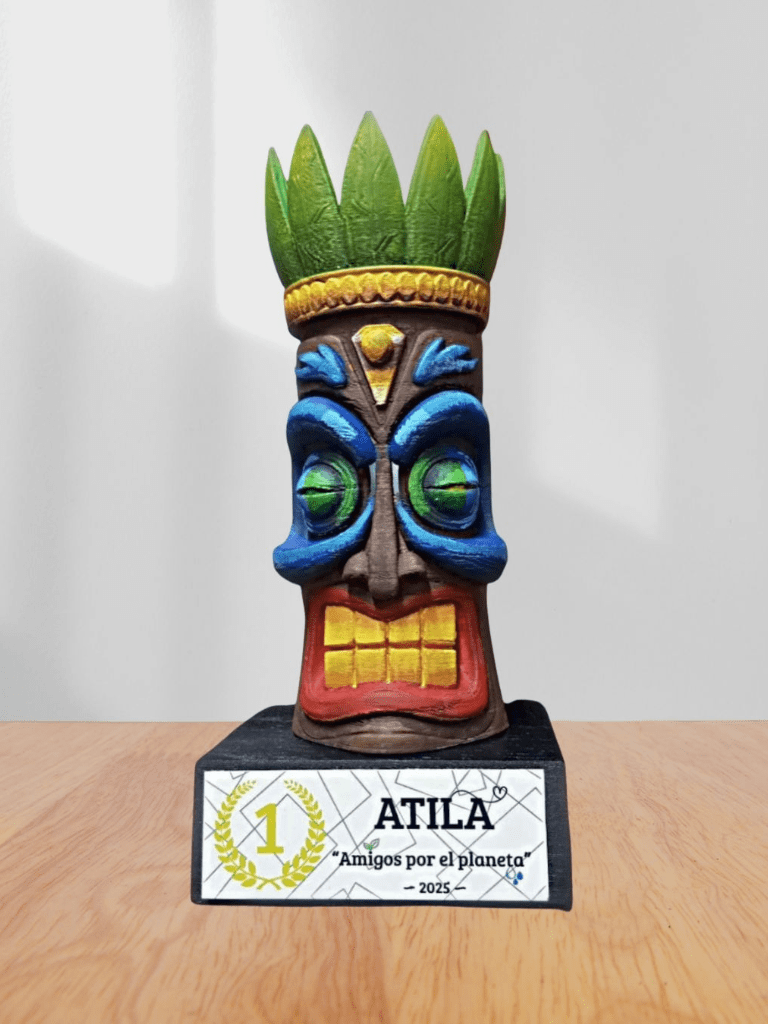 Diseño de Davincci 3D para la premiación de ATILA 2025